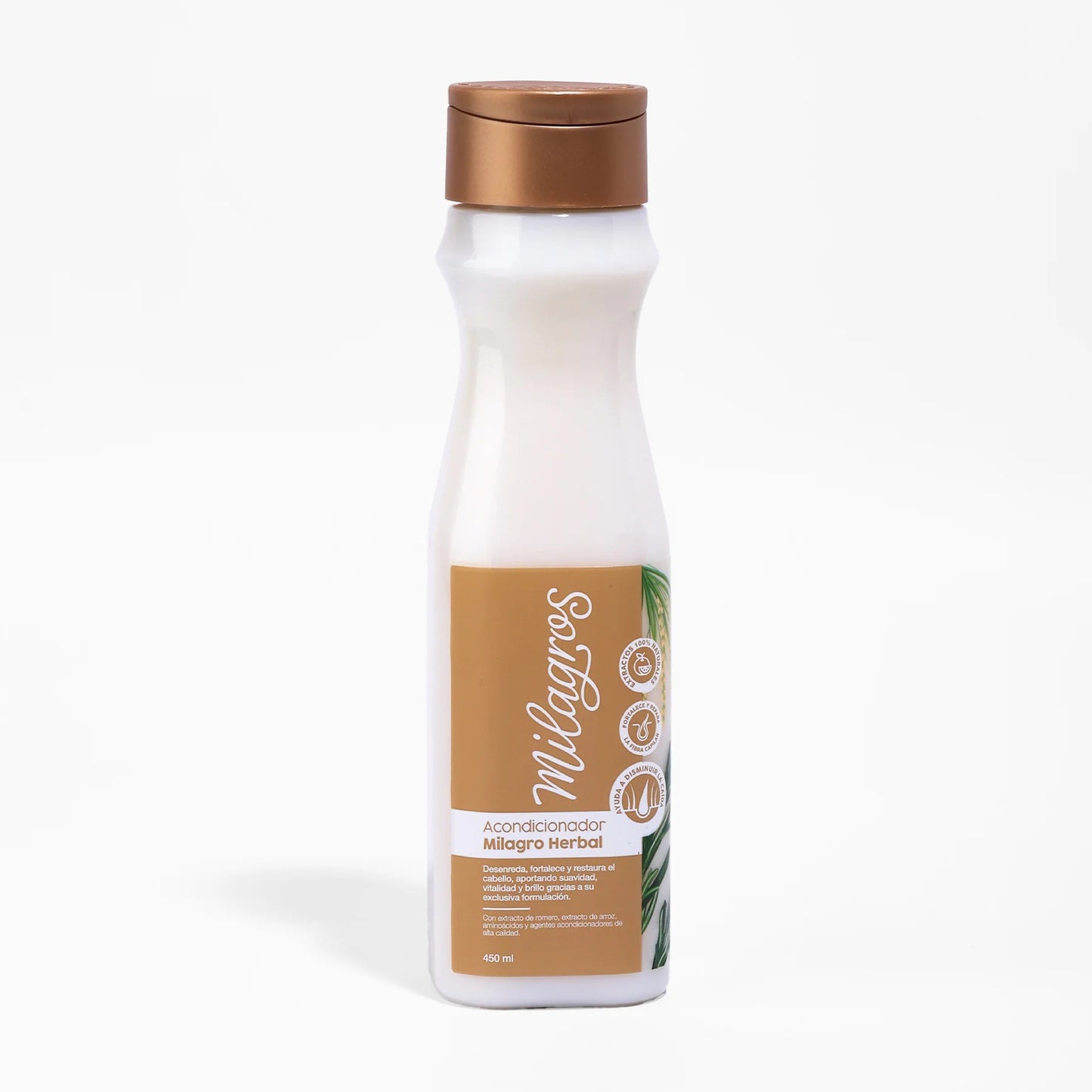 Acondicionador Milagros Herbal – Fortalece, Nutre y Recupera tu Cabello Dañado