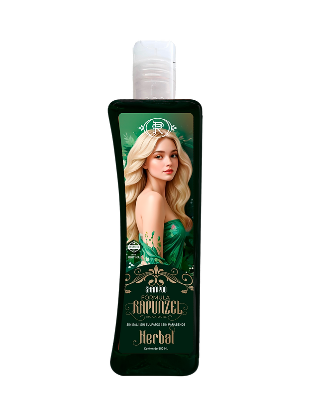 Shampoo Fórmula Herbal Rapunzel