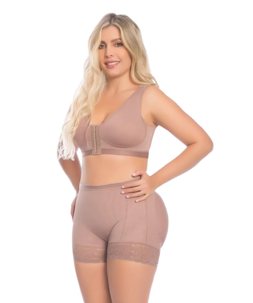 Faja Short Jlo - Faja Colombiana Short corto Ultra Realce de Glúteos 09227