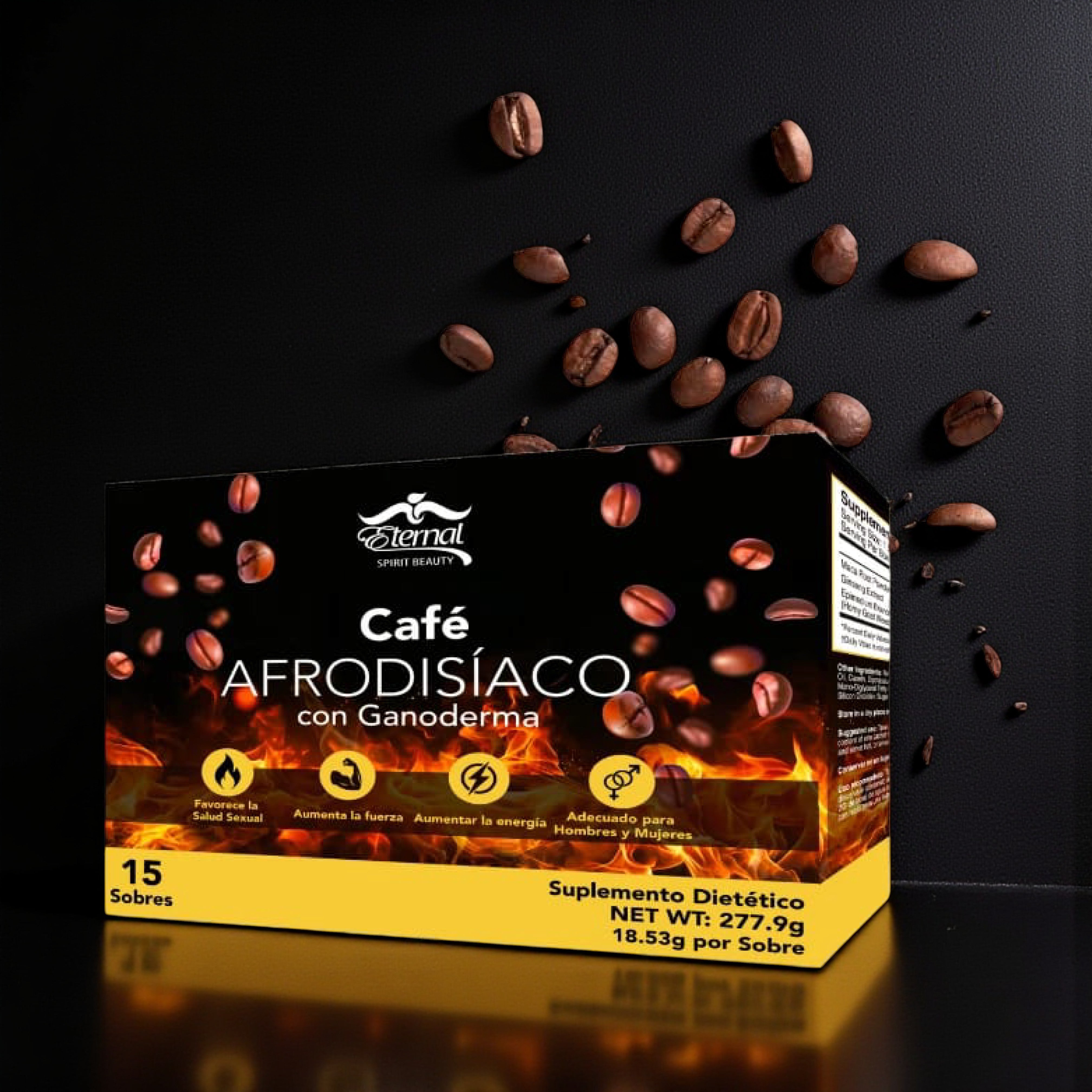 Café Afrodisíaco con Ganoderma