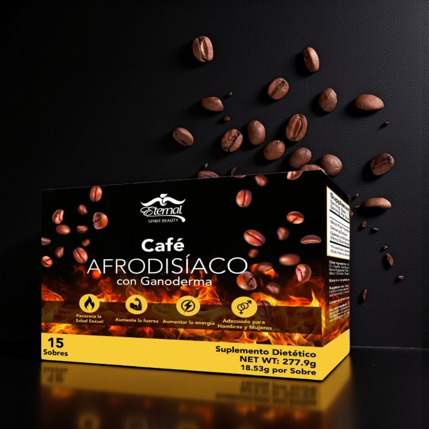 Café Afrodisíaco con Ganoderma