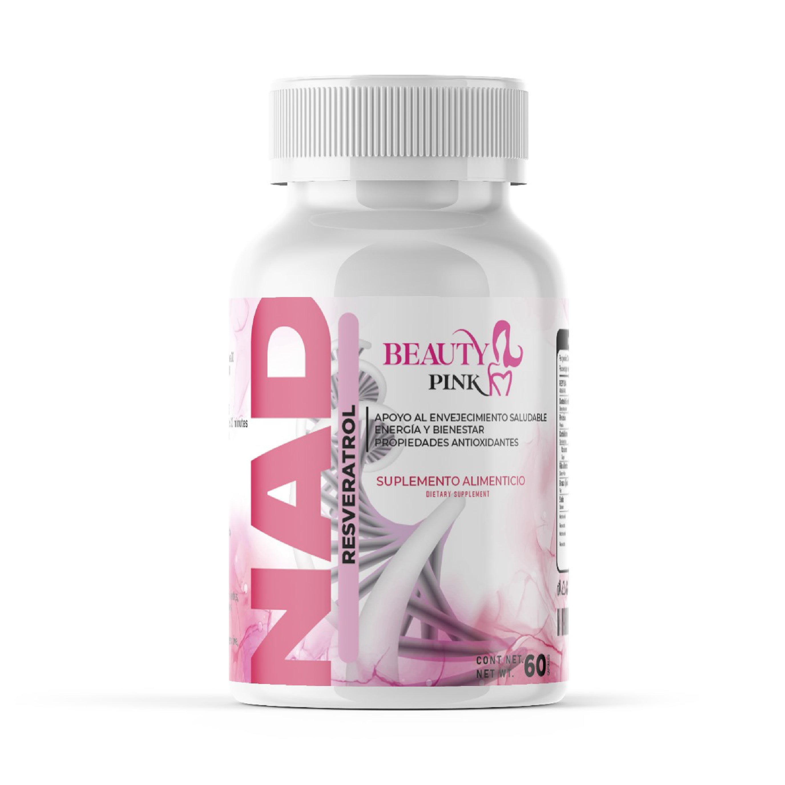 NAD con Resveratrol Beauty Pink