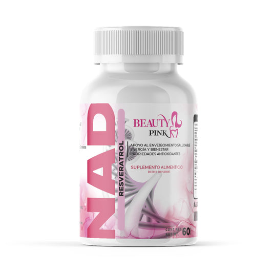 NAD con Resveratrol Beauty Pink