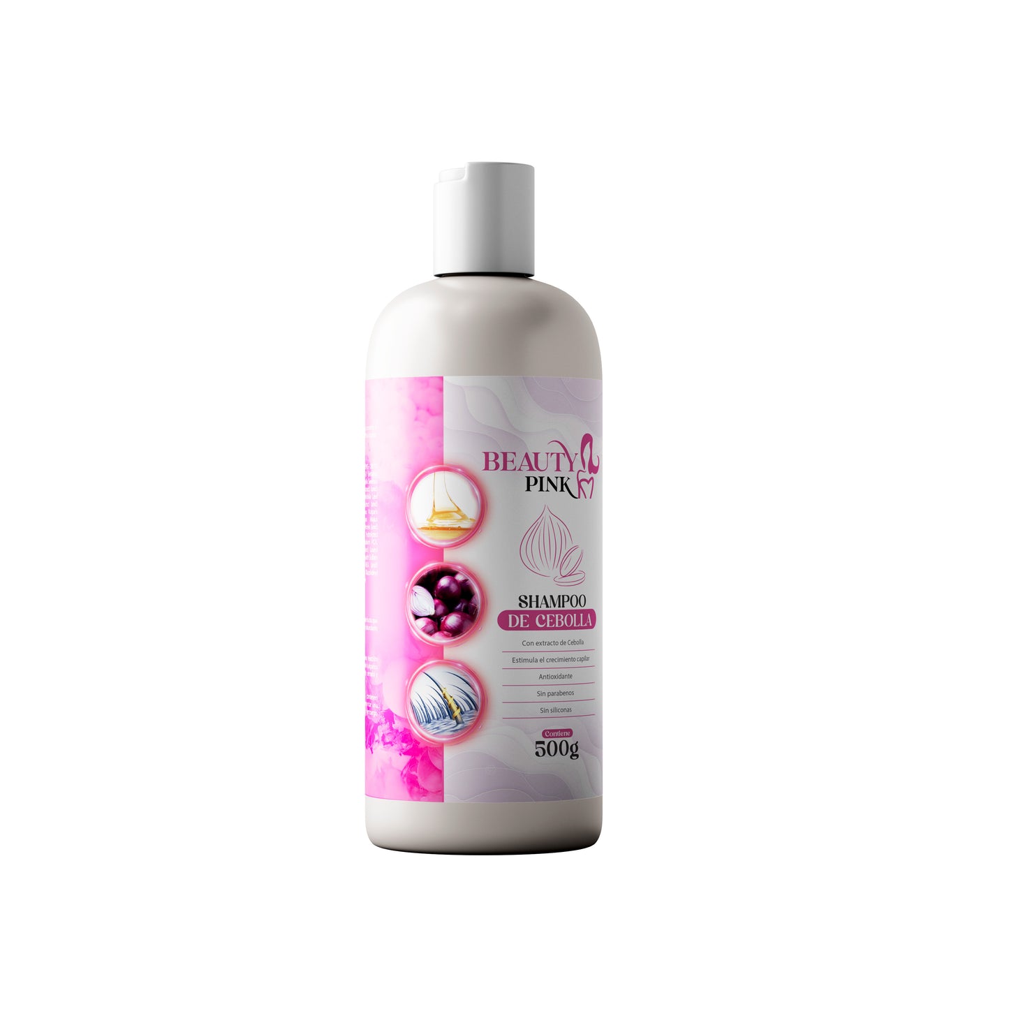 Shampoo de cebolla (Beauty Pink)