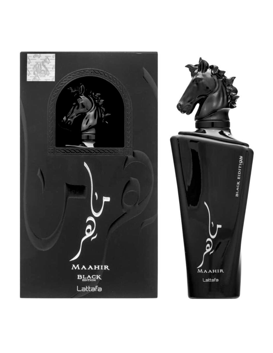 Eau de parfum Lattafa Maahir Black para hombre