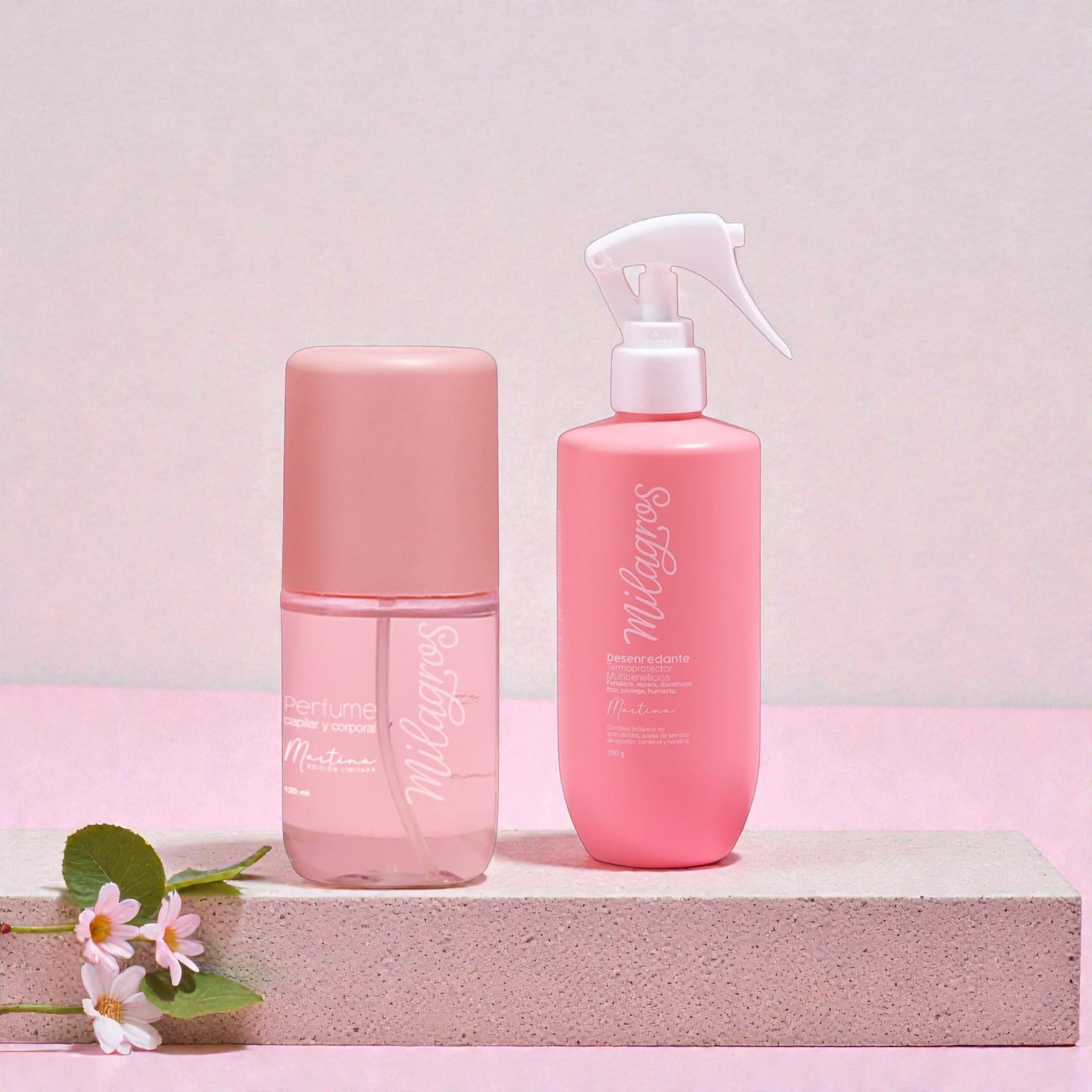 Kit Martina Milagros – Nutrición, Suavidad y Protección Total para el Cabello