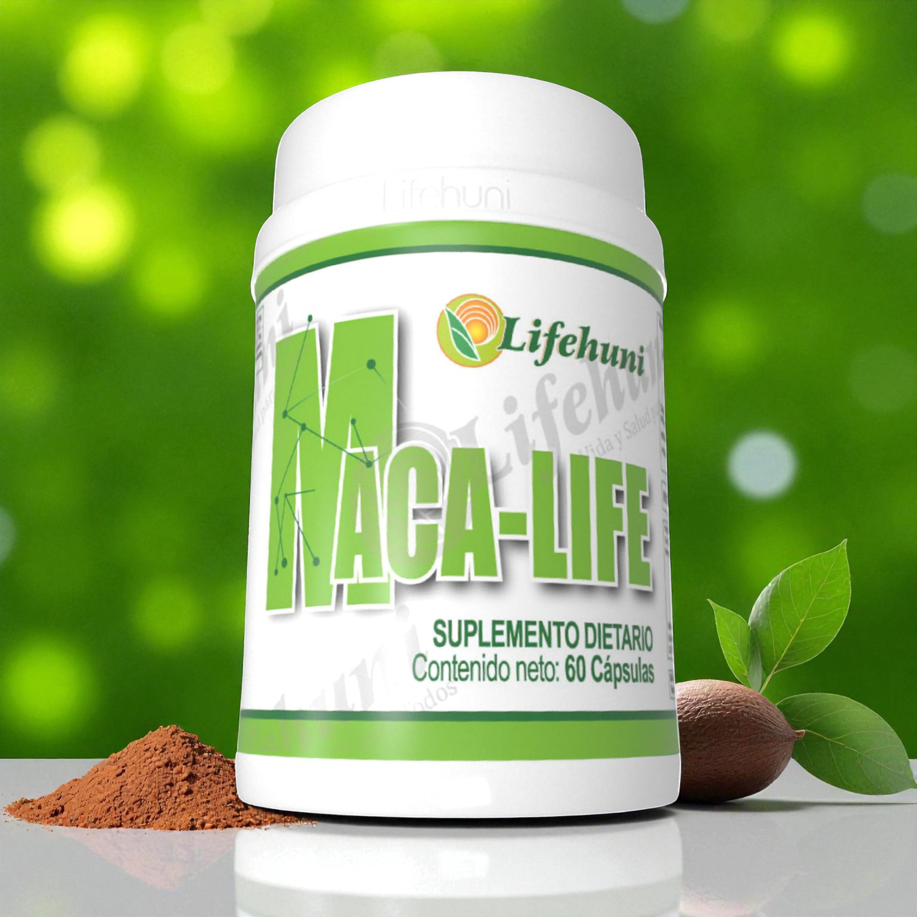 Maca Life – Suplemento Natural para Equilibrio Hormonal, Energía y Bienestar Femenino