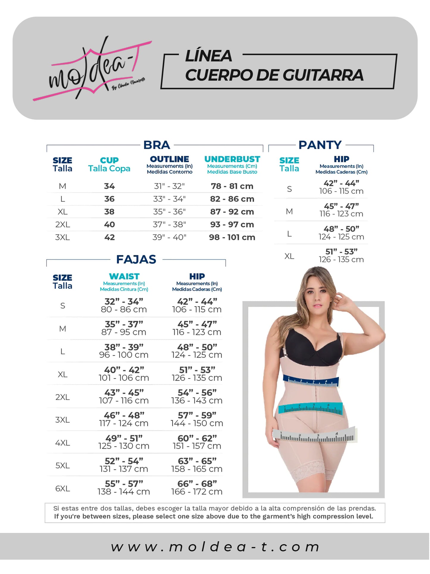 Faja Short Maravilla - Faja Colombiana Short Moldeador Compresión alta Moldea-T 6199