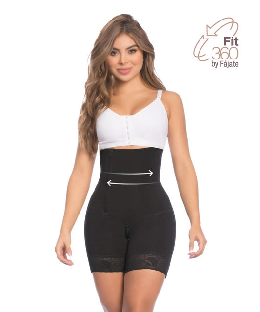 Faja Short La Jaquecita - Faja Colombiana Short Ultra Realce de Glúteos Moldea-T 09350